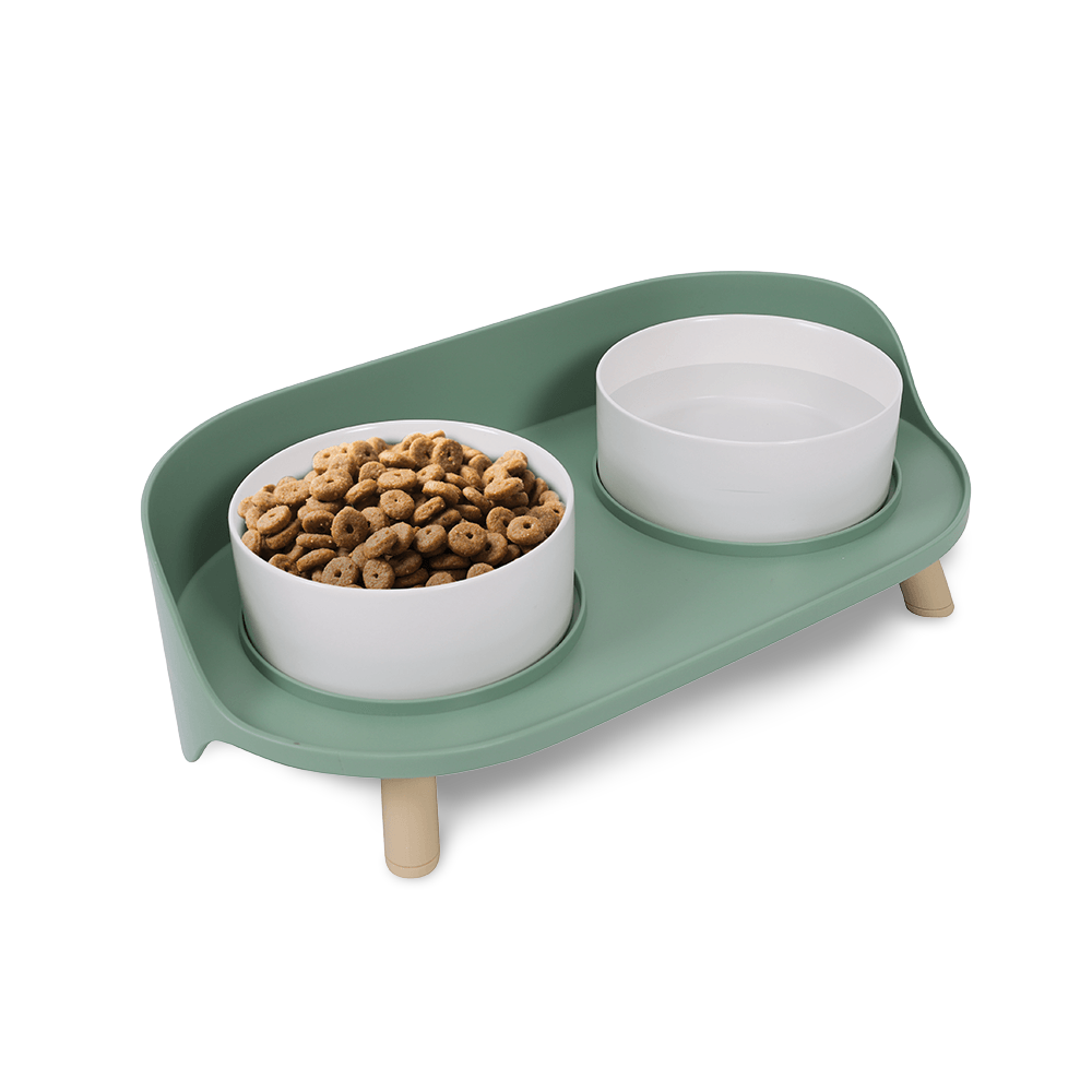 M-Pets Altitude Double Raised Pet Bowl