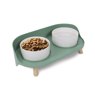 M-Pets Altitude Double Raised Pet Bowl