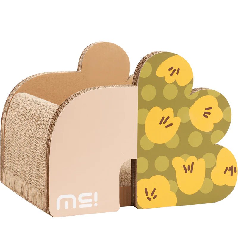 Makesure FAFA Scratching Sleep Box-Flower Shape Bed - Chokyo Pet
