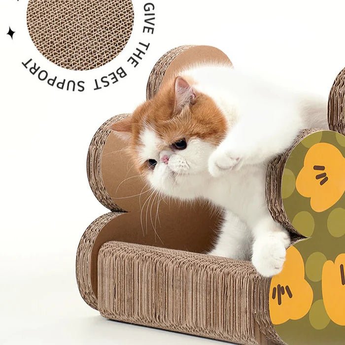 Makesure FAFA Scratching Sleep Box-Flower Shape Bed - Chokyo Pet