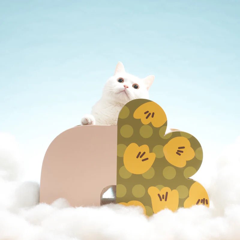 Makesure FAFA Scratching Sleep Box-Flower Shape Bed - Chokyo Pet