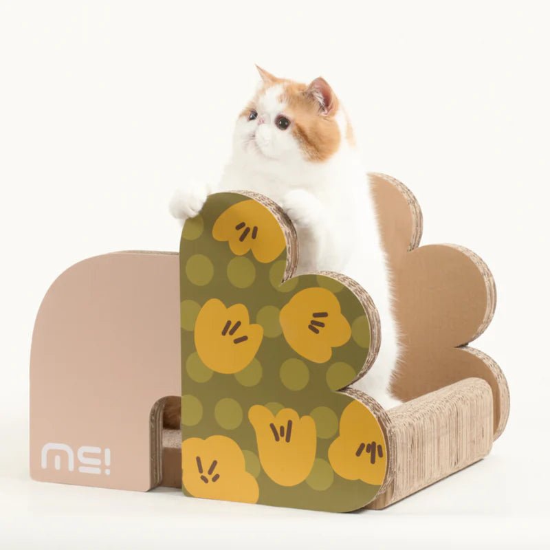 Makesure FAFA Scratching Sleep Box-Flower Shape Bed - Chokyo Pet