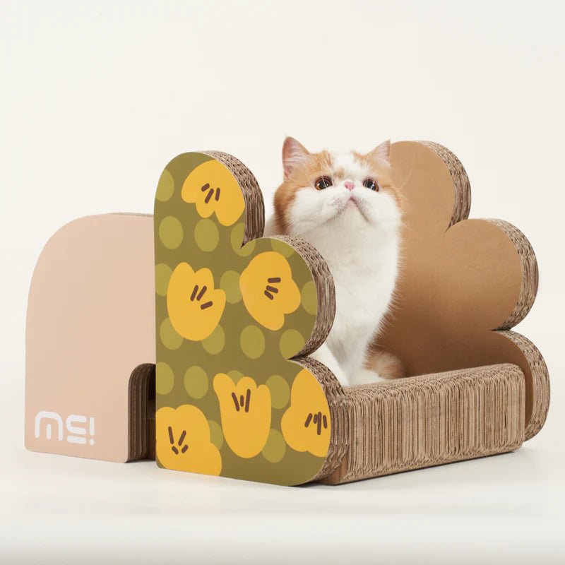 Makesure FAFA Scratching Sleep Box-Flower Shape Bed - Chokyo Pet