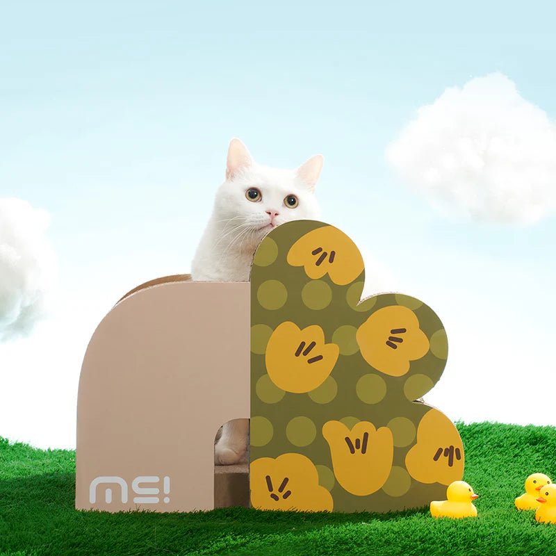 Makesure FAFA Scratching Sleep Box-Flower Shape Bed - Chokyo Pet