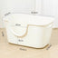 MANGO Extra Size High Edge Ultra-light Weight Cat Litter Box For Large Cat - Chokyo Pet