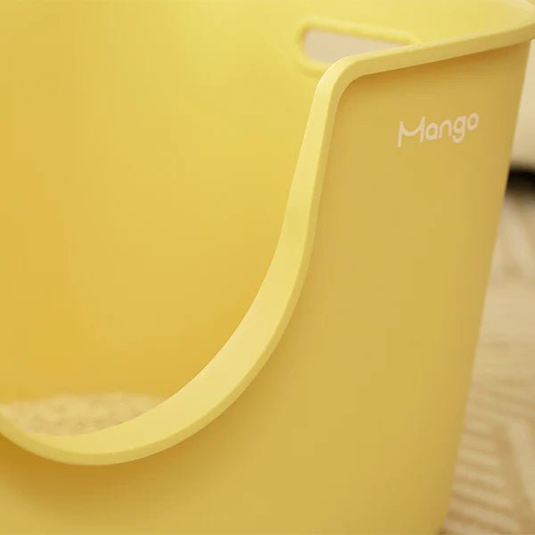 MANGO Extra Size High Edge Ultra-light Weight Cat Litter Box For Large Cat - Chokyo Pet