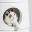 Mayitwill XL Castle 2-in-1 Front-Entry Cat Litter Box