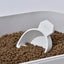 Michu Innovative Handmade Cat Food Scoop with Diatomaceous Earth Infusion