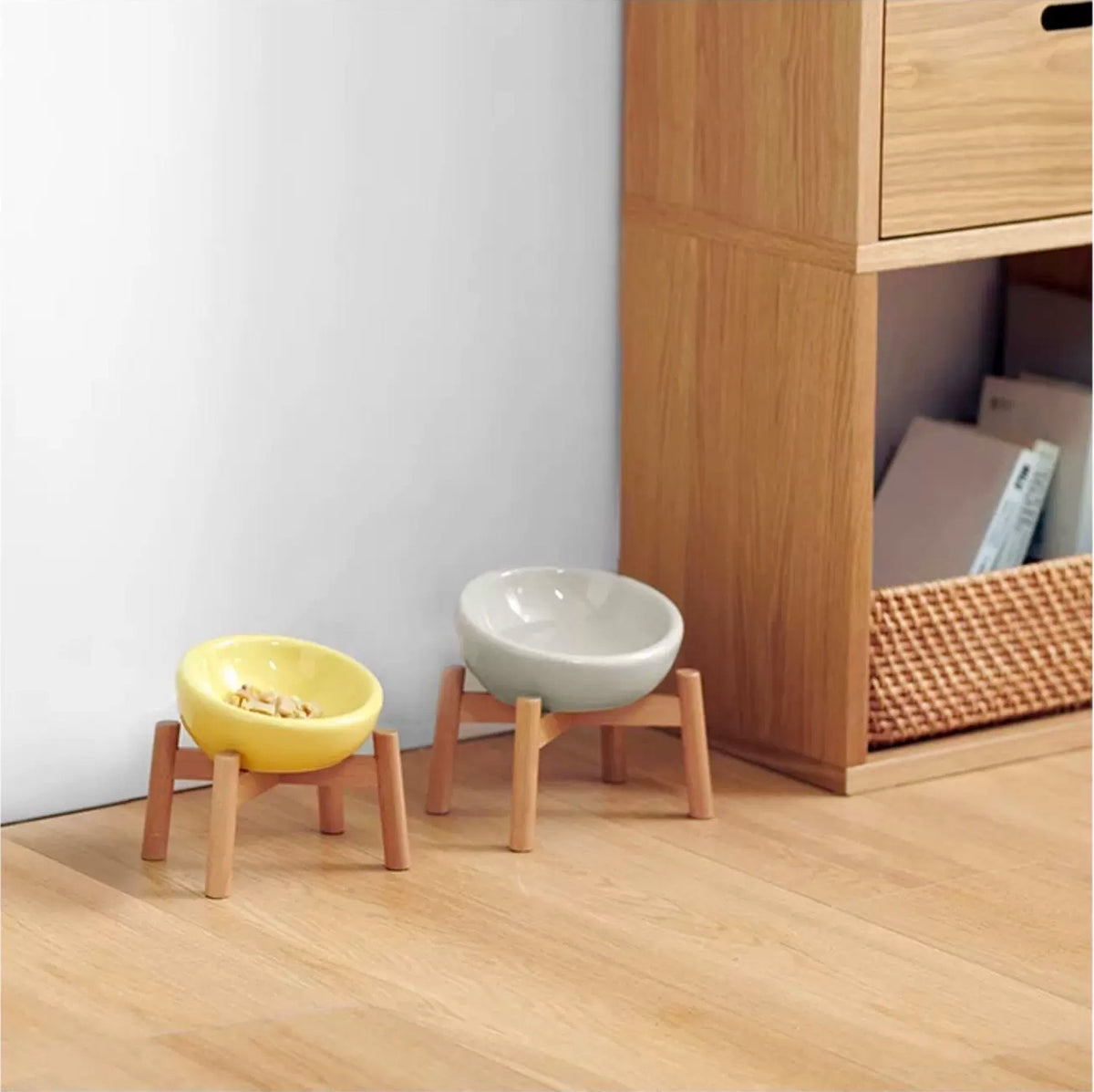 MUJI Stoneware Pet Bowl – Medium