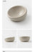 MUJI Stoneware Pet Bowl – Medium
