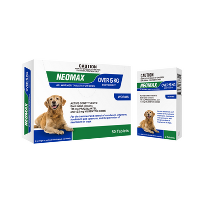 NEOMAX ALLWORMER TALETS FOR DOGS OVER 5KG