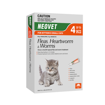 NEOVET for Kittens & Small Cats (Up to 4kg)