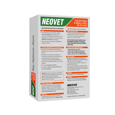 NEOVET for Kittens & Small Cats (Up to 4kg)