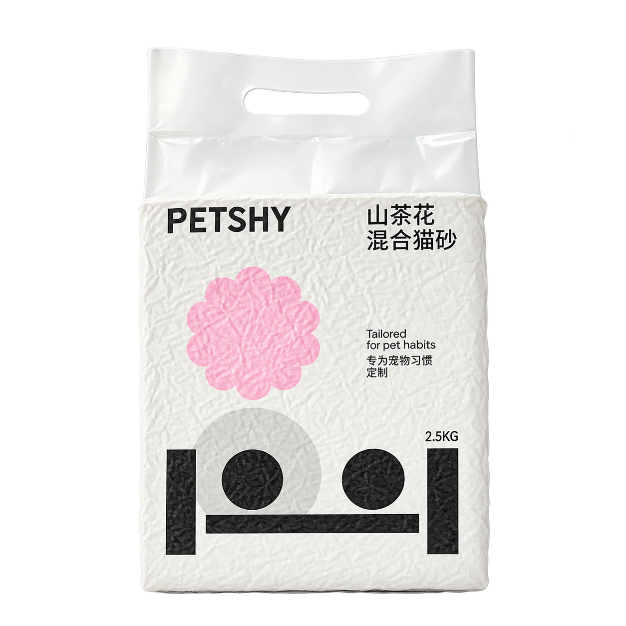 Petshy Camellia Tofu Mixed Cassava Cat Litter 2.5kg