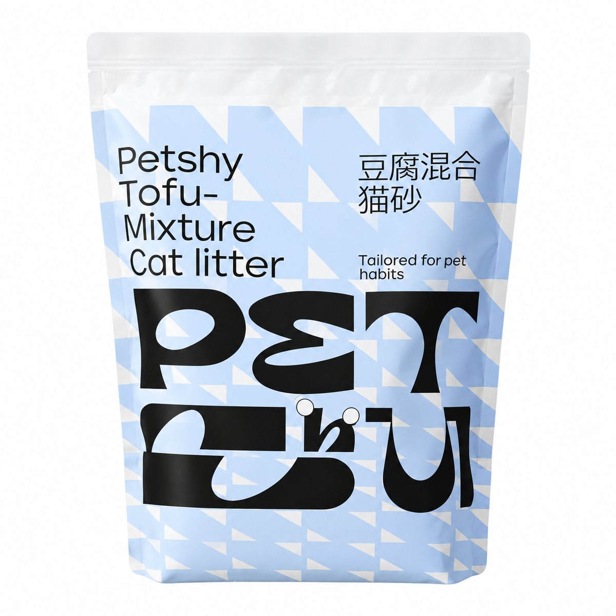 Petshy Coconut Tofu Mixed Bentonite Cat Litter 2kg