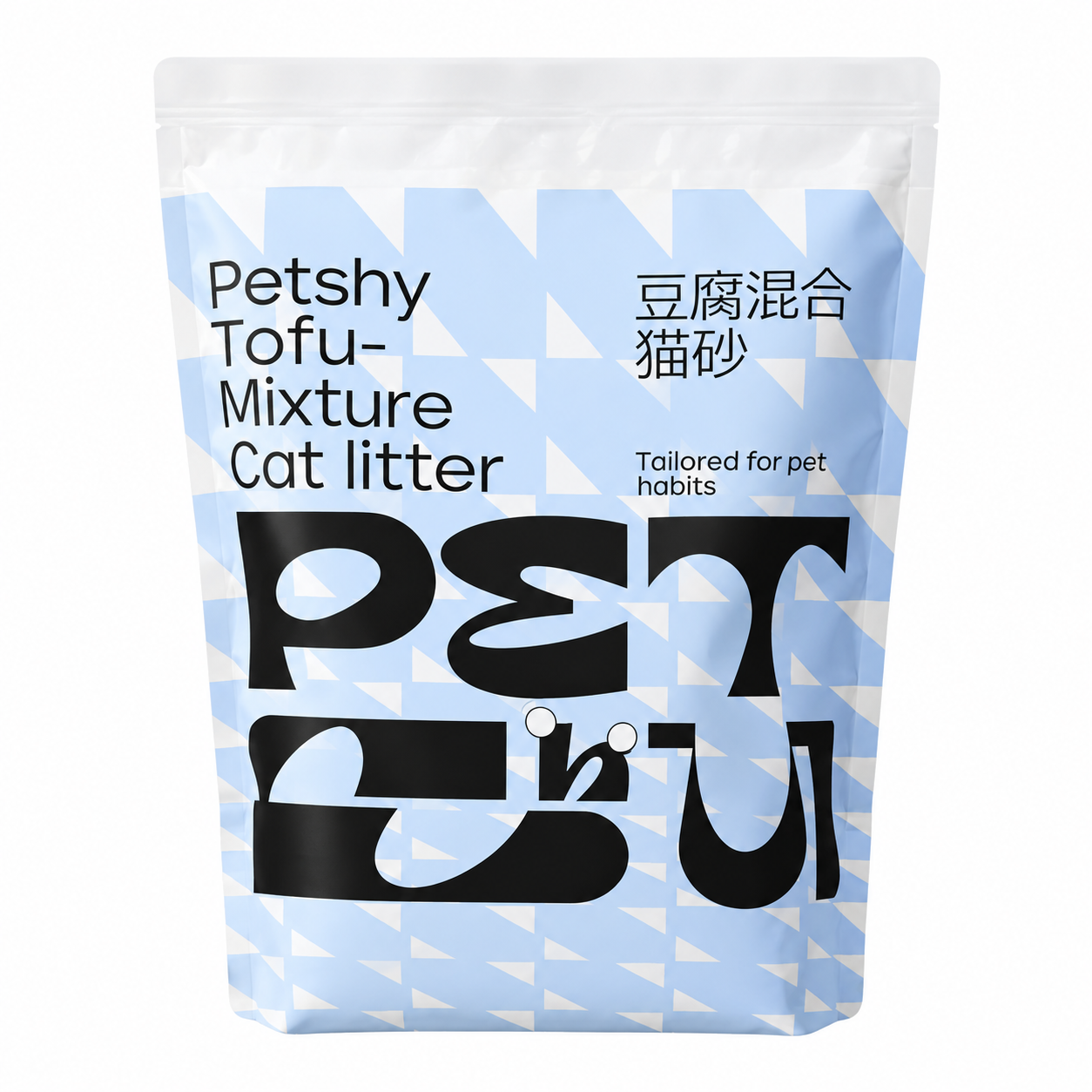 Petshy Coconut Tofu Mixed Bentonite Cat Litter 2kg