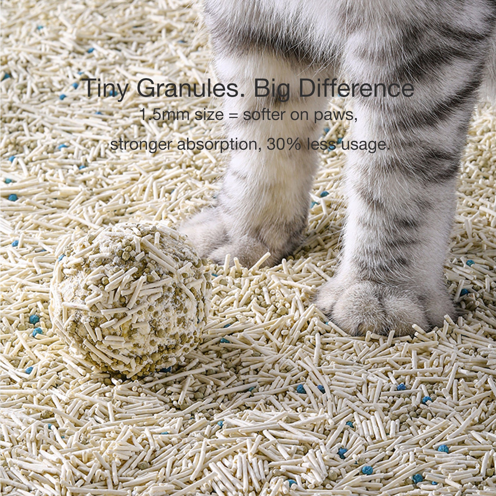 Petshy Original Tofu Mixed Bentonite Cat Litter 2.5kg