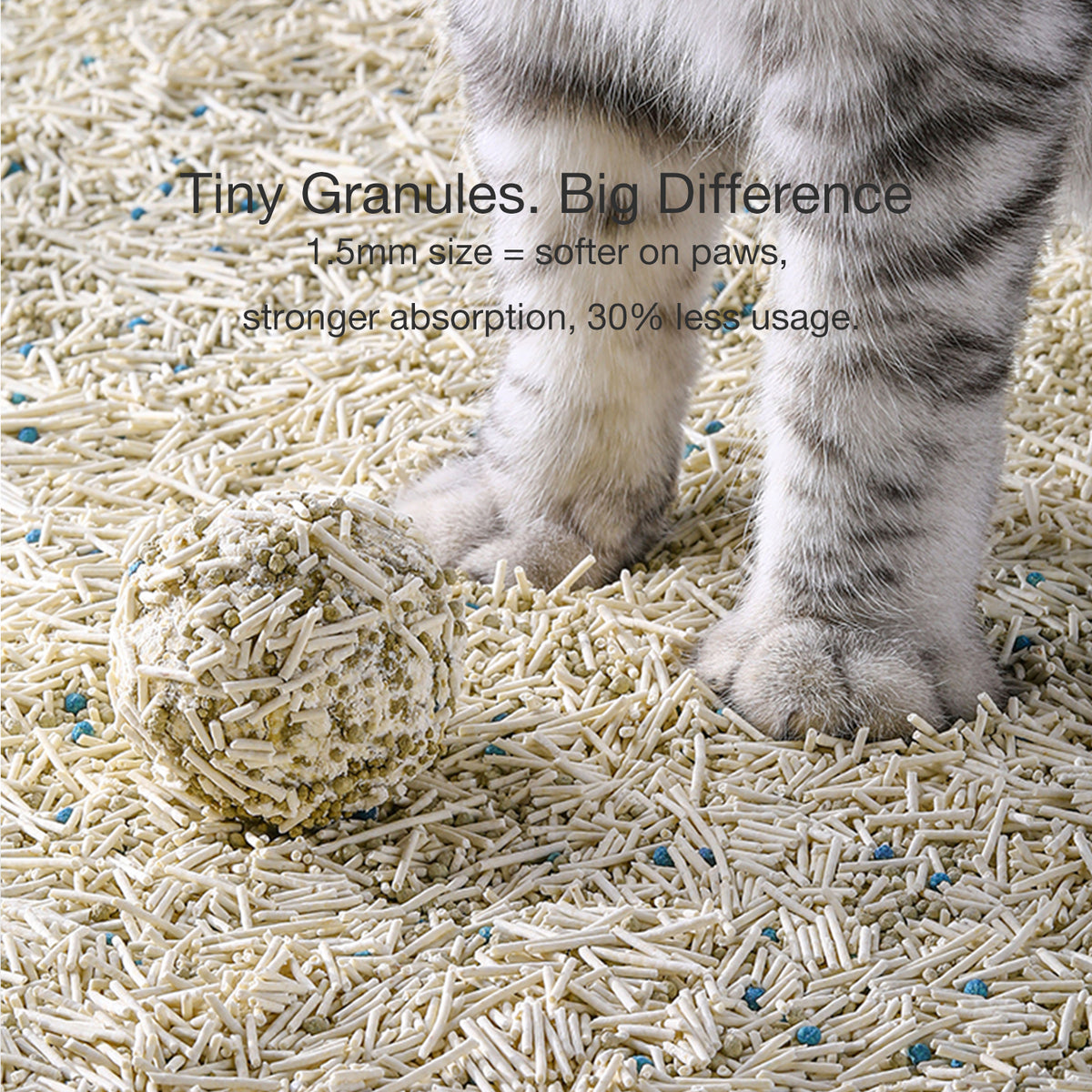 Petshy Original Tofu Mixed Bentonite Cat Litter 2.5kg