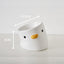 Purroom Little Chicken Series - Plump Crooked Neck Ceramic Pet Bowl