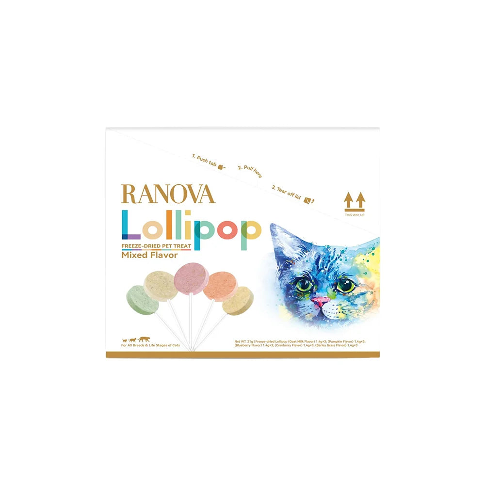 Ranova Freeze-Dried Cat Treats Lollipop 21g (15pcs)