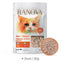 RANOVA Cube Freeze-Dried Treats (Chicken, Salmon, Tuna & Duck) 50g | High Protein Natural Cat Treats - Chokyo Pet
