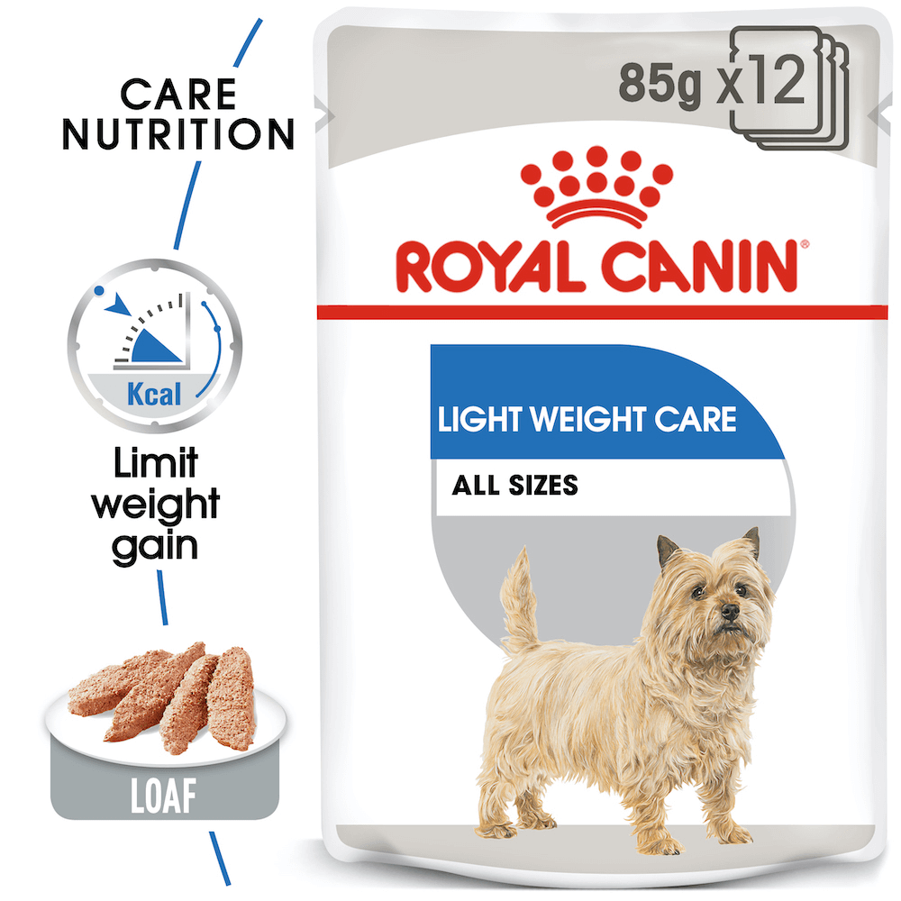 Royal Canin Light Weight Care Loaf Adult Wet Dog Food Pouches