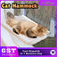 Foldable Cat Window Hammock Bed Perch for Indoor Cats | Suction Cup Window Seat Winter Warm Durable Pet Bed AU