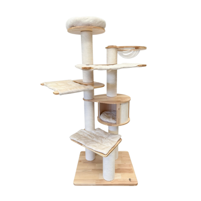 TORA*HONEYPOTCAT® Solid Wood 6-Layer PRO Cat Tree 189cm arrive in 2 months