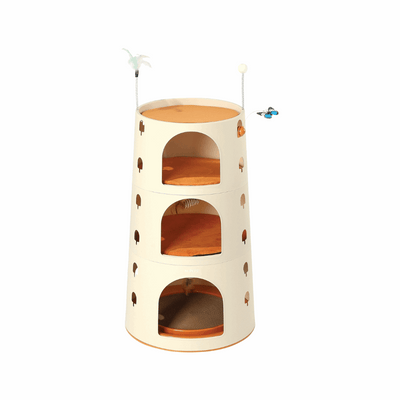 BURANA Eco Cat Tower - ChokyoPetStore