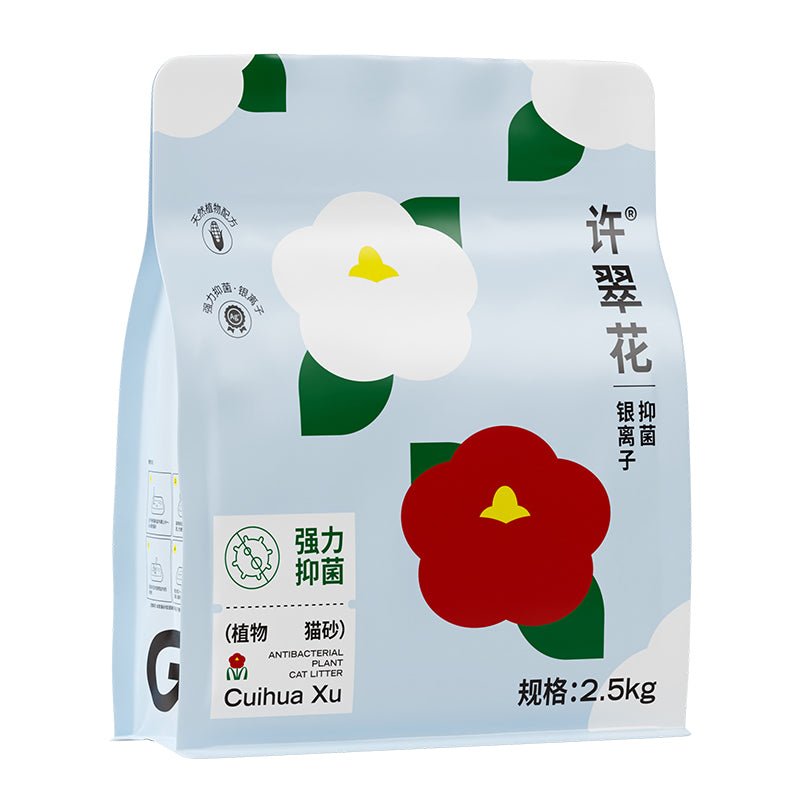 Xu Cuihua Antibacterial Natural Cat Litter 2.5kg - Chokyo Pet