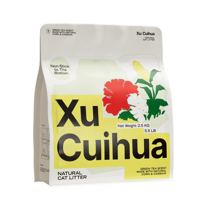 Xu Cuihua Green Tea Scent Natural Cat Litter 2.5kg - Chokyo Pet