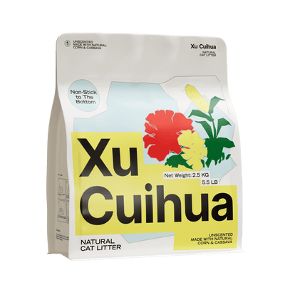 Xu Cuihua Unscented Natural Cat Litter 2.5kg - Chokyo Pet