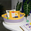 Zeze Nature Lavender Kitted Scratch-Resistant Basket Dog & Cat Bed