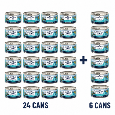 Ziwi Peak Mackerel & Lamb Cat Wet Food Can 85g Buy 24 Get 6 FREE