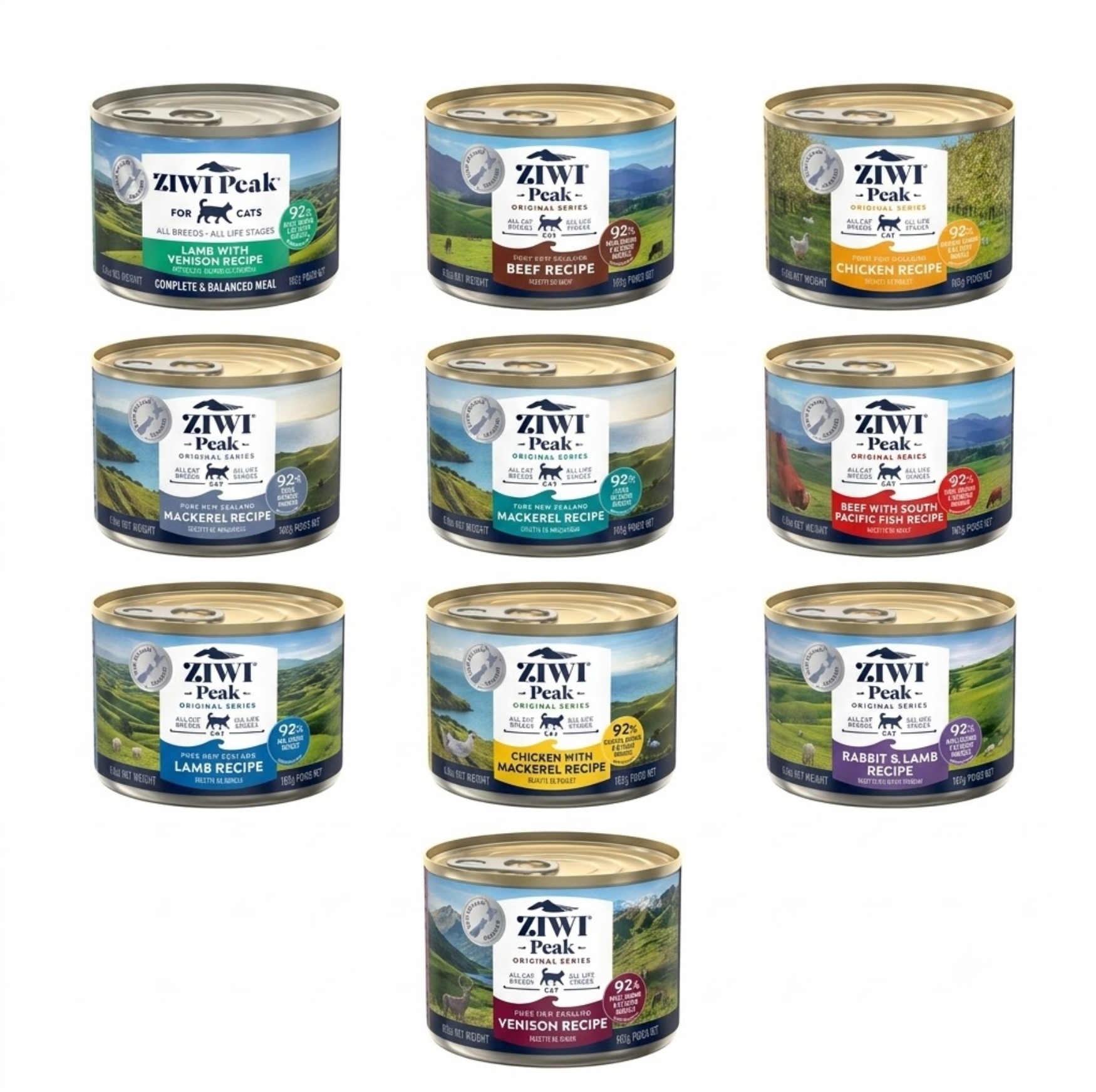 Ziwi Peak Variety Pack Cat Wet Food 12PK/24PK - Chokyo Pet