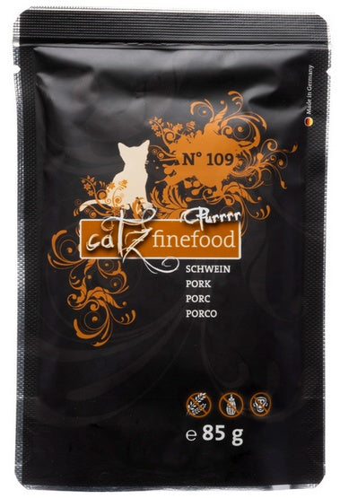 Catz Finefood Cat Food Purrrr N°109 Wild Boar 85g x 16