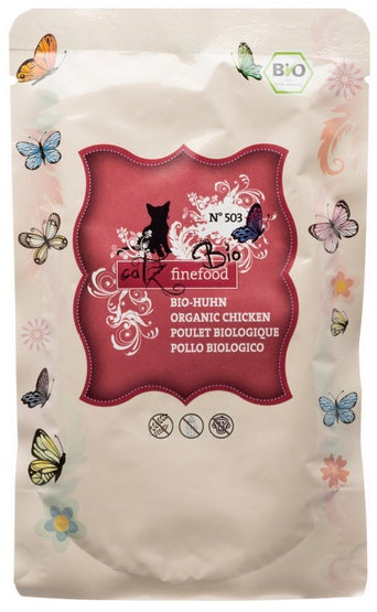 Catz Finefood Bio Cat Food N°503 Organic Chicken 85g x 12