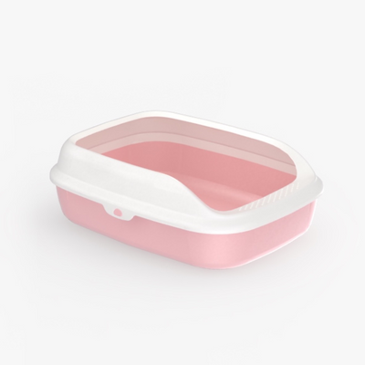 Pakeway Cat Toilet Tray -Large-Pink