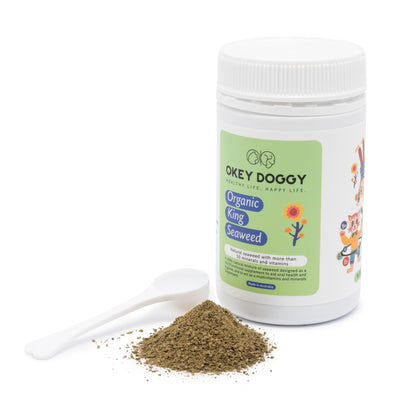 OKEY DOGGY Organic King Seaweed For Cats & Dogs 200g EXPIRY 10/2024