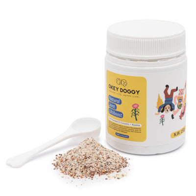 OKEY DOGGY Natural Joint Ultiboost For Cats & Dogs 150g expiry 10/2024