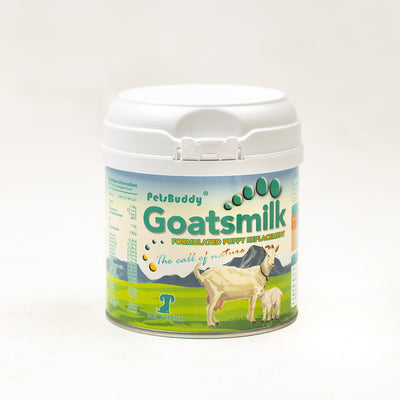 PetsBuddy® GoatsMilk Formulated Puppy Replacement 210g