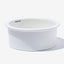 BRIDGE DOG BIG BOWL 18CM WHITE (MATTE)