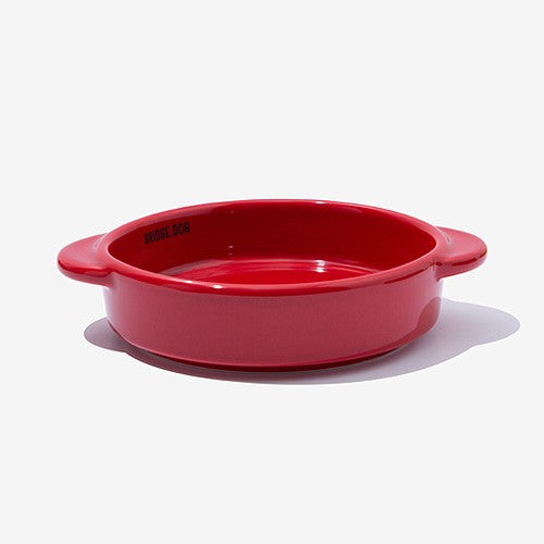 BRIDGE DOG MINI POT RED (MATTE)