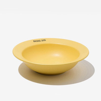 BRIDGE DOG MINI DISH YELLOW (MATTE)