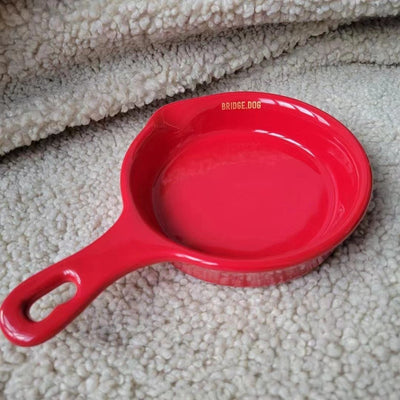 BRIDGE DOG MINI PAN CHINESE RED