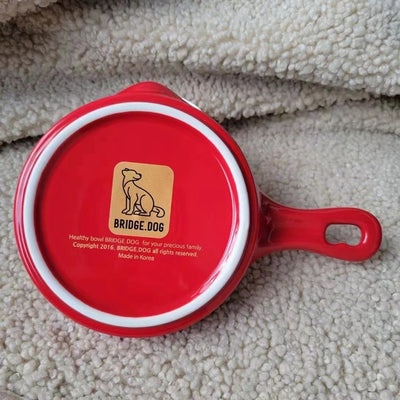 BRIDGE DOG MINI PAN CHINESE RED