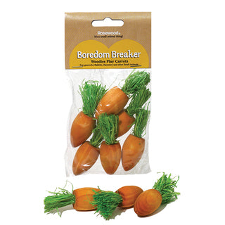 Rosewood® Woodies Play Carrots 6 pks