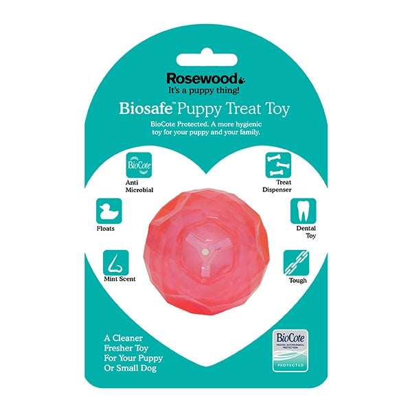 Rosewood BioSafe Puppy Treat Ball