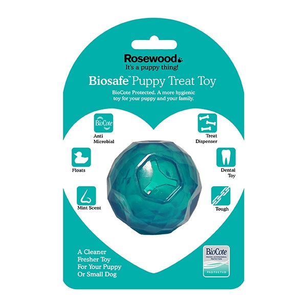 Rosewood BioSafe Puppy Treat Ball