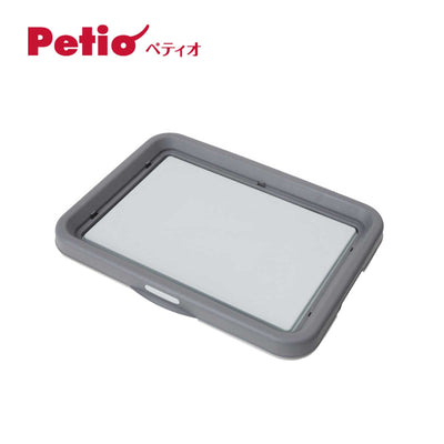 Petio One Hand Dog Toilet Training Board/Dog Training Pad Protective Cover S– Grey